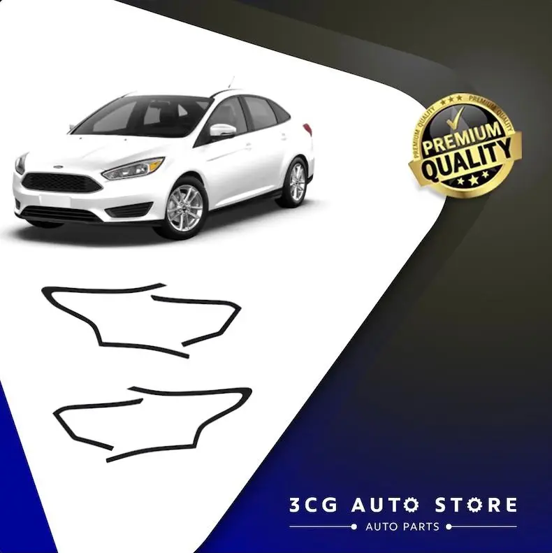

3CG автомагазин Ford Focus Mk3.5 2014 2018 наклейка на раму для Ford Focus Седан высокое качество автомобильные аксессуары для Ford Focus