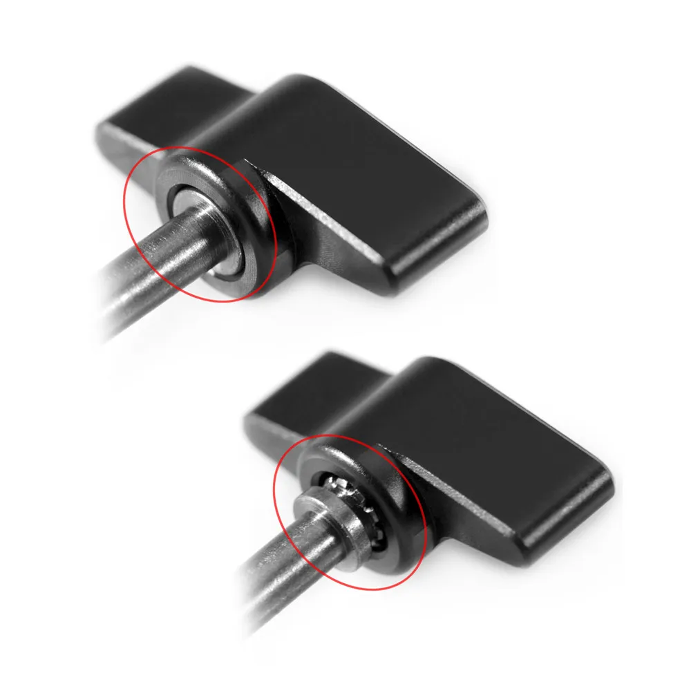 Гайка с храповым механизмом SmallRig пружинным резьбовым винтом M6 (черный) для ручки