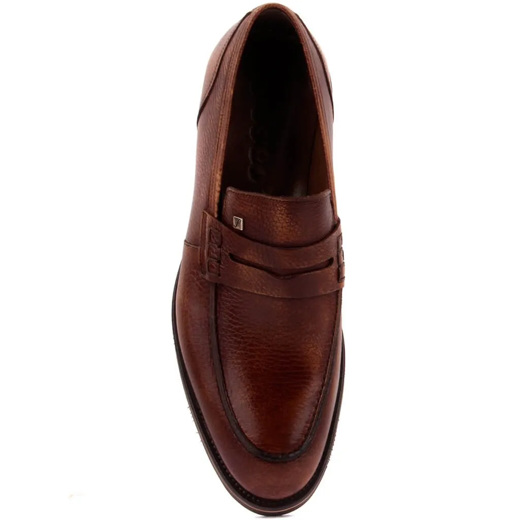 

Fosco-Tan Leather Men 'S Casual Shoes