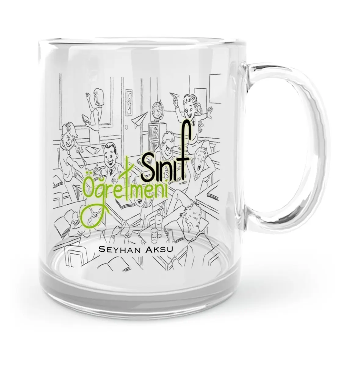 

Personalized Class Teacher Glass Mug Cup-4