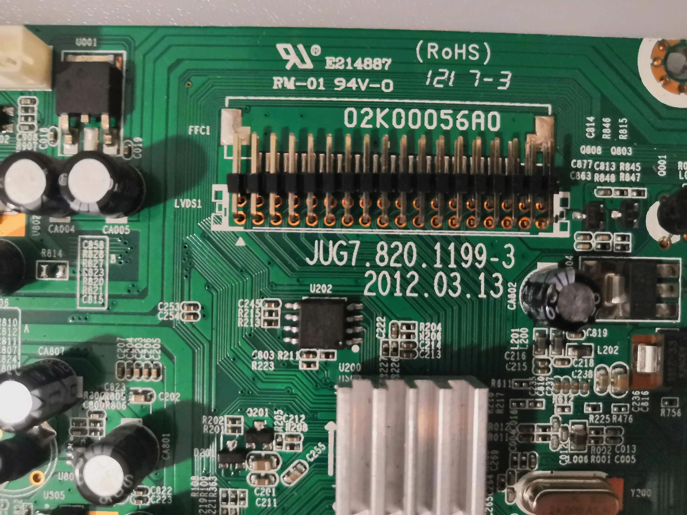 Main JUG7.820.1199-3 для телевизора Changhong E19B868AB E24B868AB Fusion FLTV-19L12B Supra STV-LC19571WL Bravis LED-1988W |