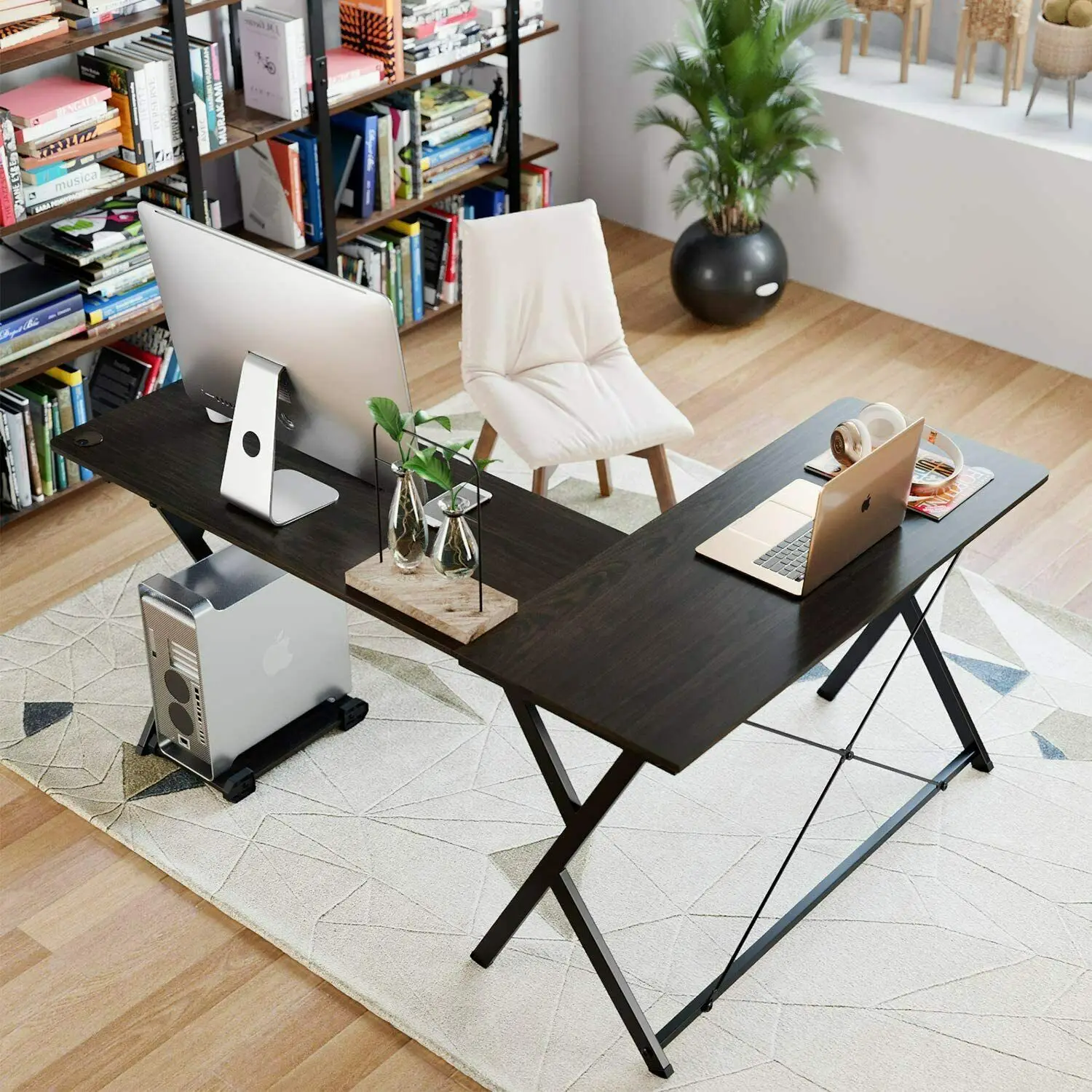 угловой компьютерный стол l о