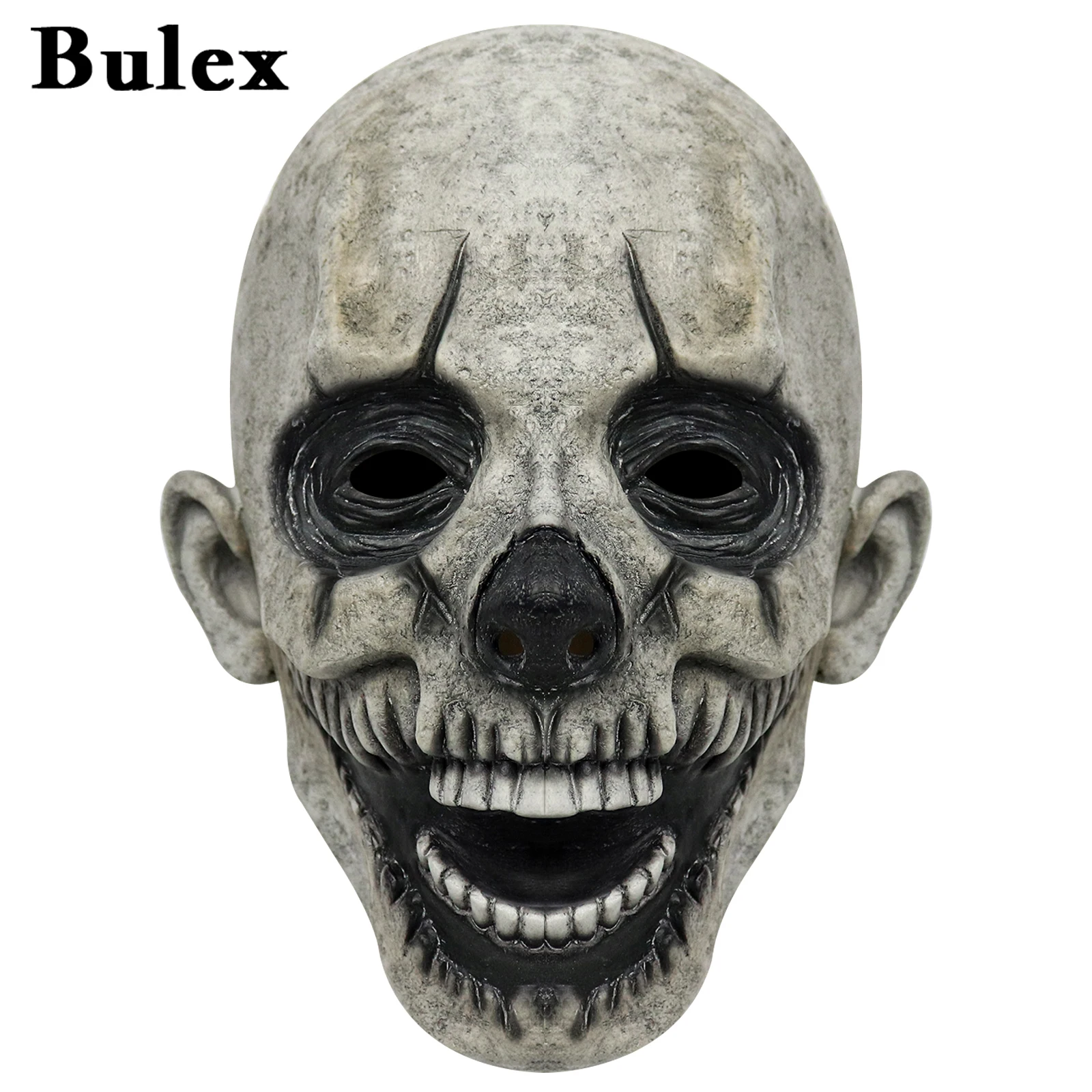 

Латексная Маска Bulex, ужасное искусство, маски клоуна для косплея, шлем на все лицо из ужасов, костюмы на Хэллоуин, аксессуары, реквизит для ка...