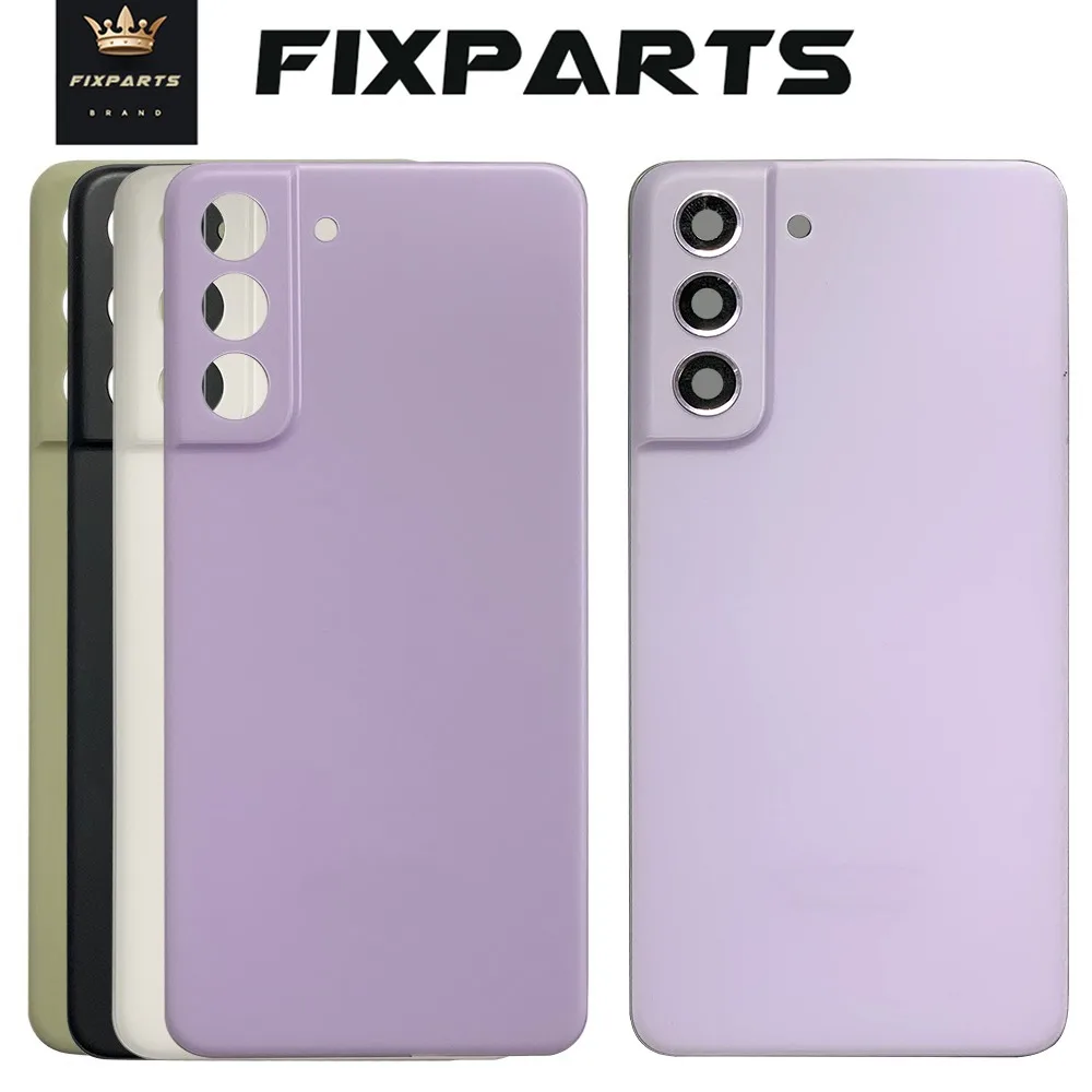 

6.4”For Samsung Galaxy S21 FE Back Cover Rear Door Housing Case Replacement SM-G990B SM-G990U SM-G990W SM-G990E Battery Cover