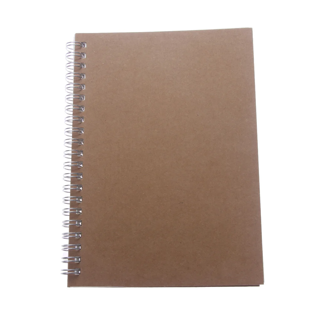1Pcs Retro Useful A5 Notebook Medium Hardcover medium hardcover 90 Pages white stationery supply | Канцтовары для офиса и дома