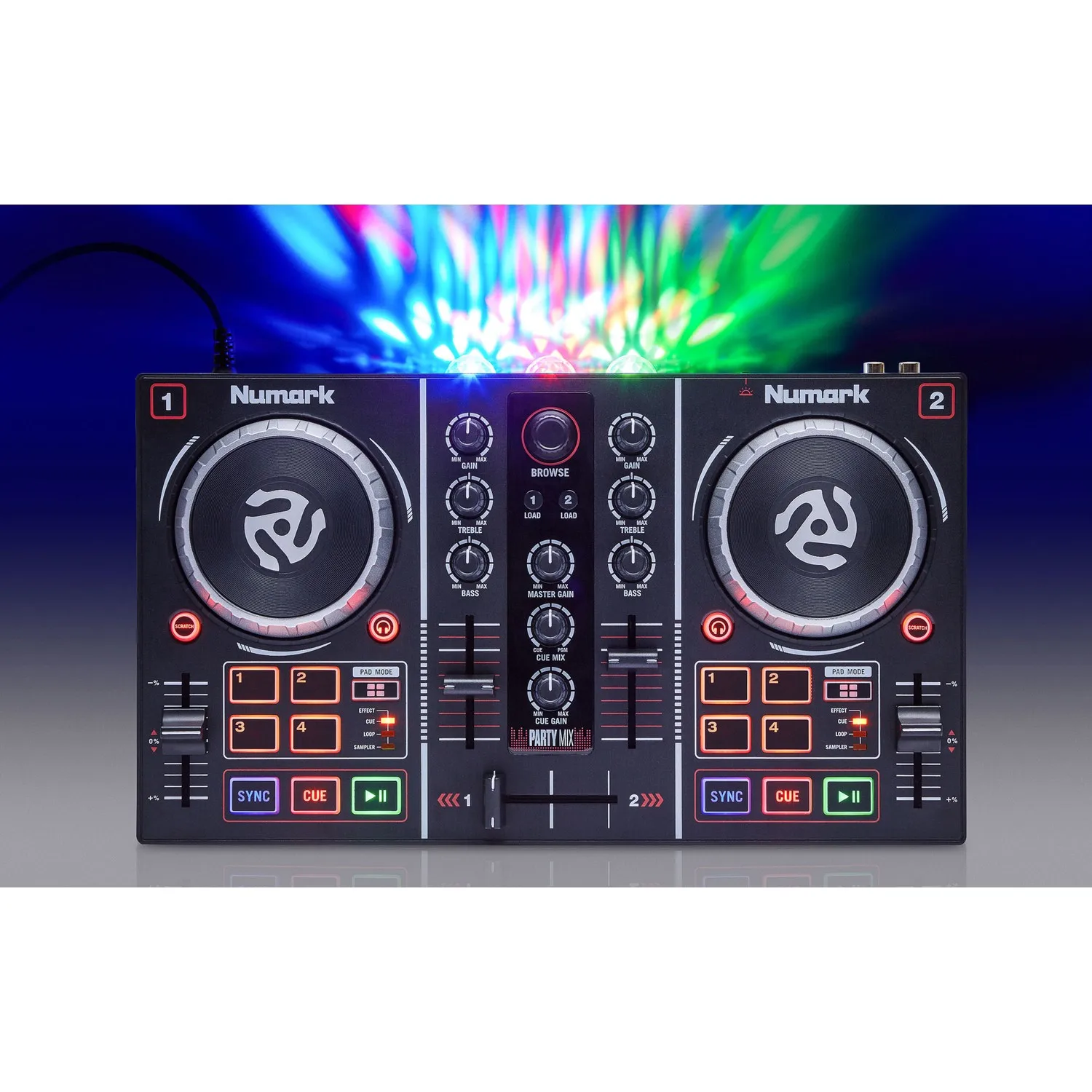 Numark вечерние ний миди-контроллер DJ # x27 DJ-контроллер |