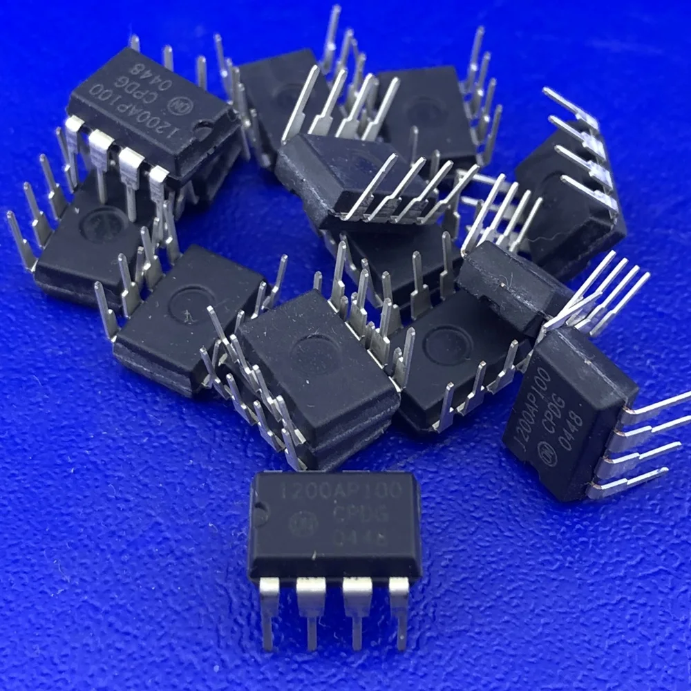 1 штука NCP1200AP100 1200AP100 DIP-8 Токовый ШИМ-контроллер с функцией отключения NCP 1200 AP 100 NCP1200