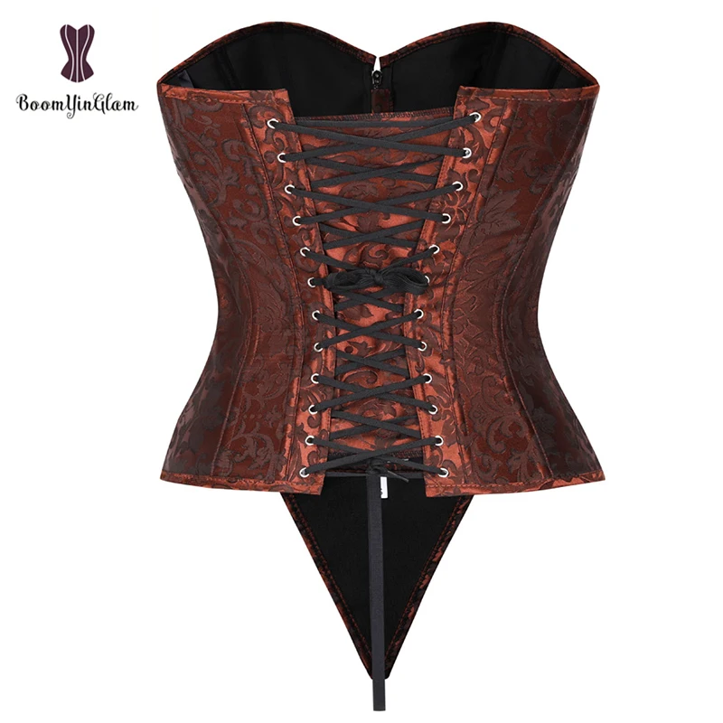 Женский бюстье на молнии спереди сексуальный топ в стиле стимпанк готический