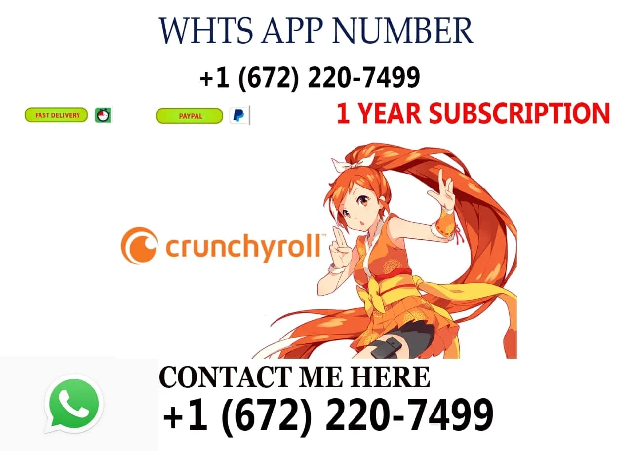 

{Crunchyroll Premuim Accounts Yearly Subscription : READ DESCRIPTION }