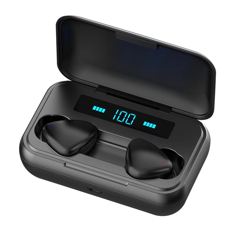 Беспроводные Bluetooth наушники с микрофоном и сенсорным управлением|Наушники