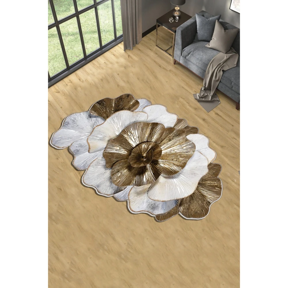 Новый декоративный ковер Специальный вырез толстый сшитый искусственный коврик