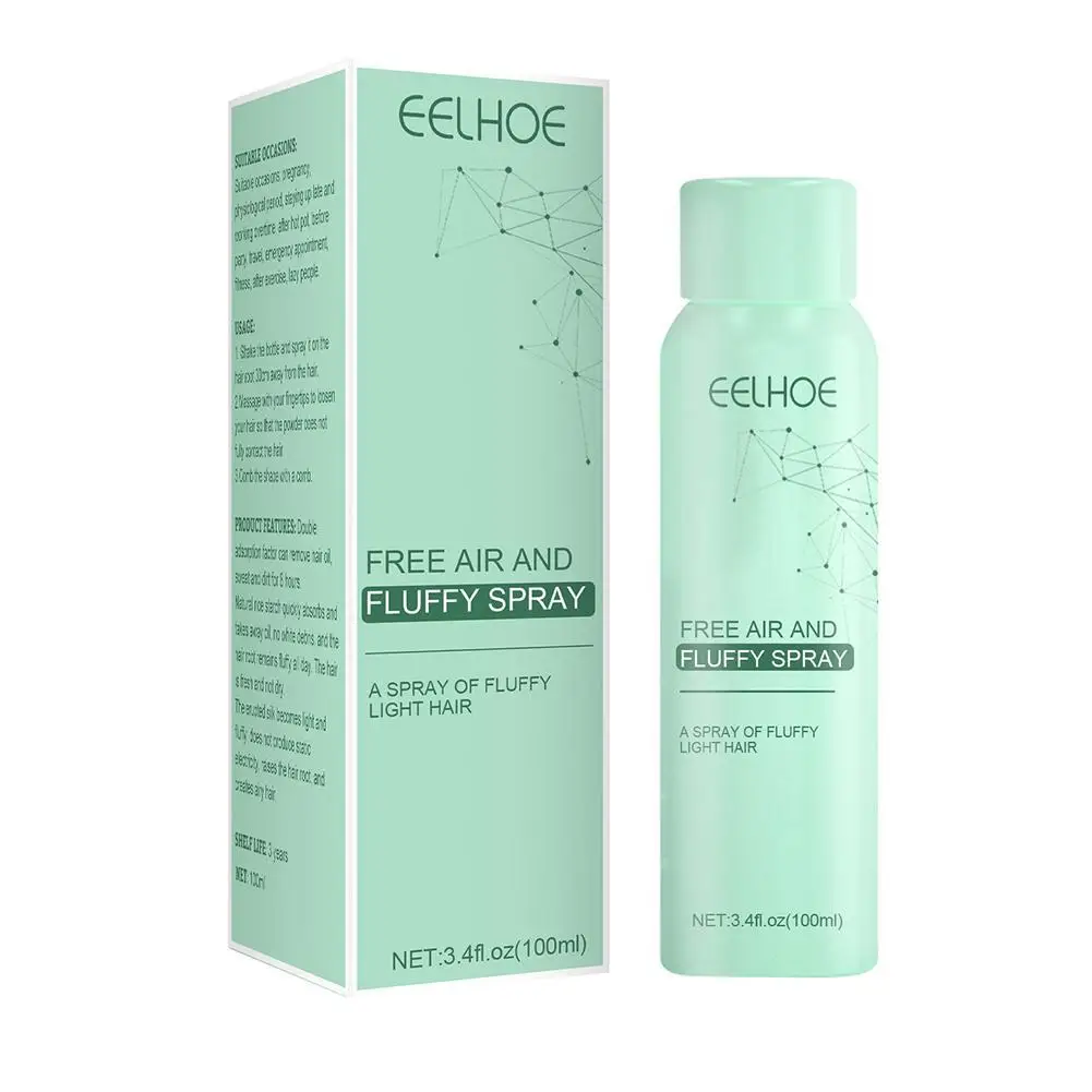 100 мл спрей для сухих волос пушистые волосы жирной кожи контроль жирности без
