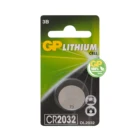 Литиевые батарейки GP (3V), дисковые, 1 шт (CR2032-CR1) (CR2032-7CR1)