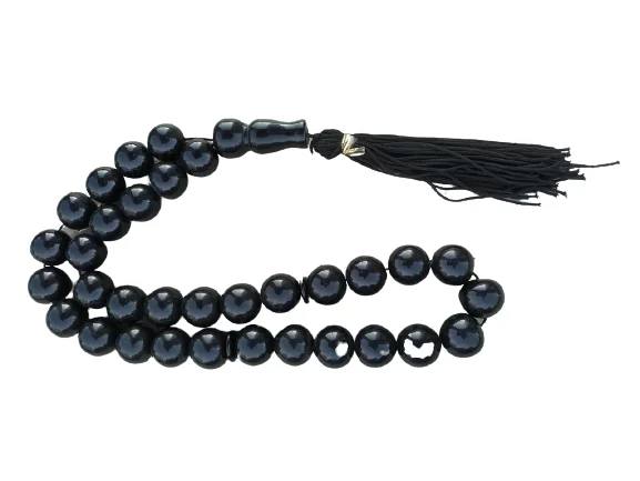 

Ottoman Faturan German Amber Sandalous Misbaha Prayer Beads Islamic Gift Tasbih Tasbeeh Tasbeh Rosary Tasbih #38D