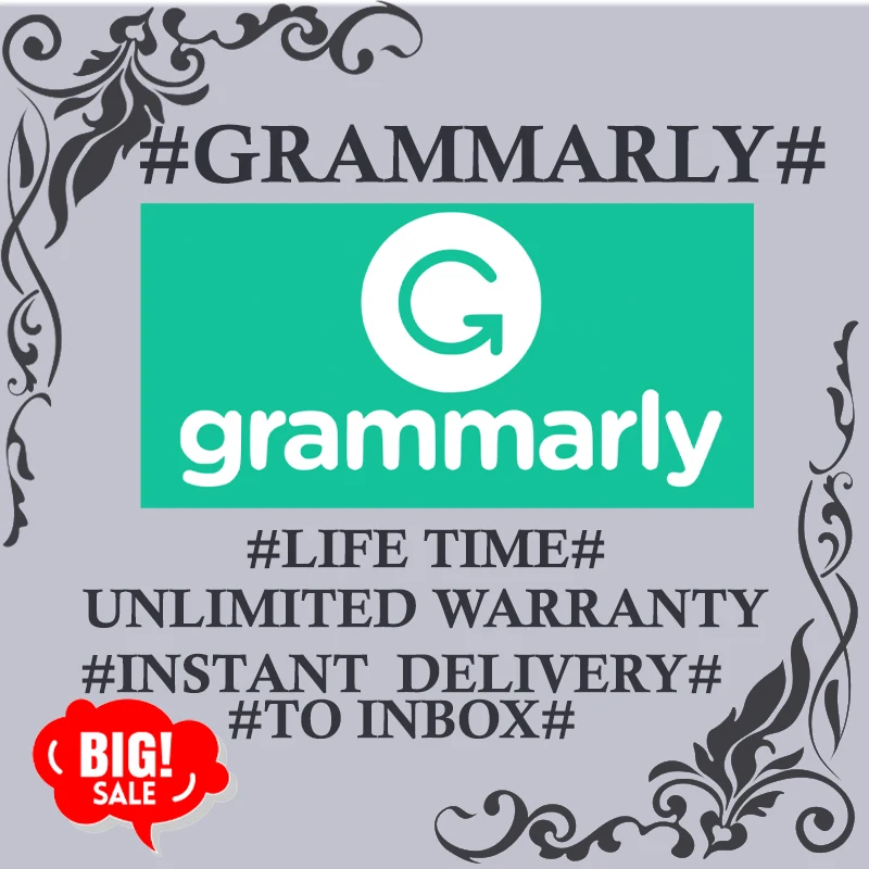 

Best Grammarly.Grammarly-Premium! Fast DeliveryRead Discription FirstLife time