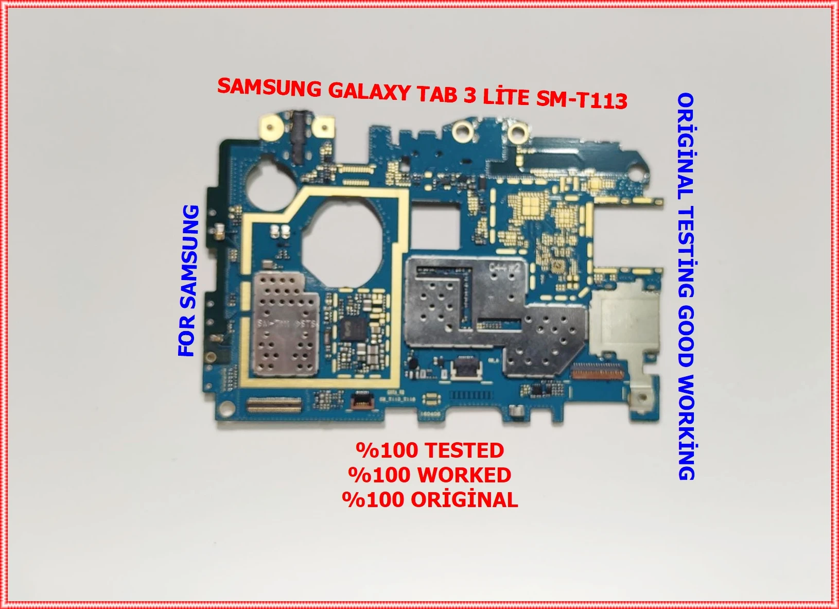 

FOR SAMSUNG SM-T113 unlocked were tested and proved successful assembly meat and ready to use