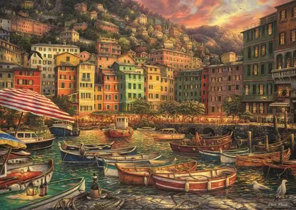 

Anatolian İtalya'dan Vibrations 3000 Piece Jigsaw Puzzle fun toys for Adults landscape gift wall decoration