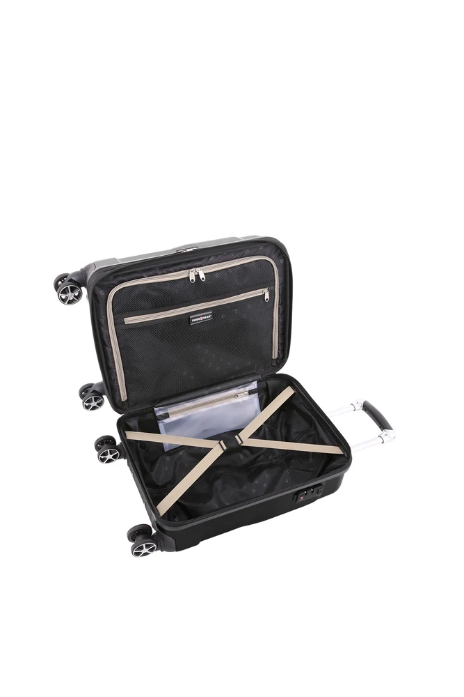 Чемодан SwissGear Adams Black 35x25x55 см 37 л (7798202152)