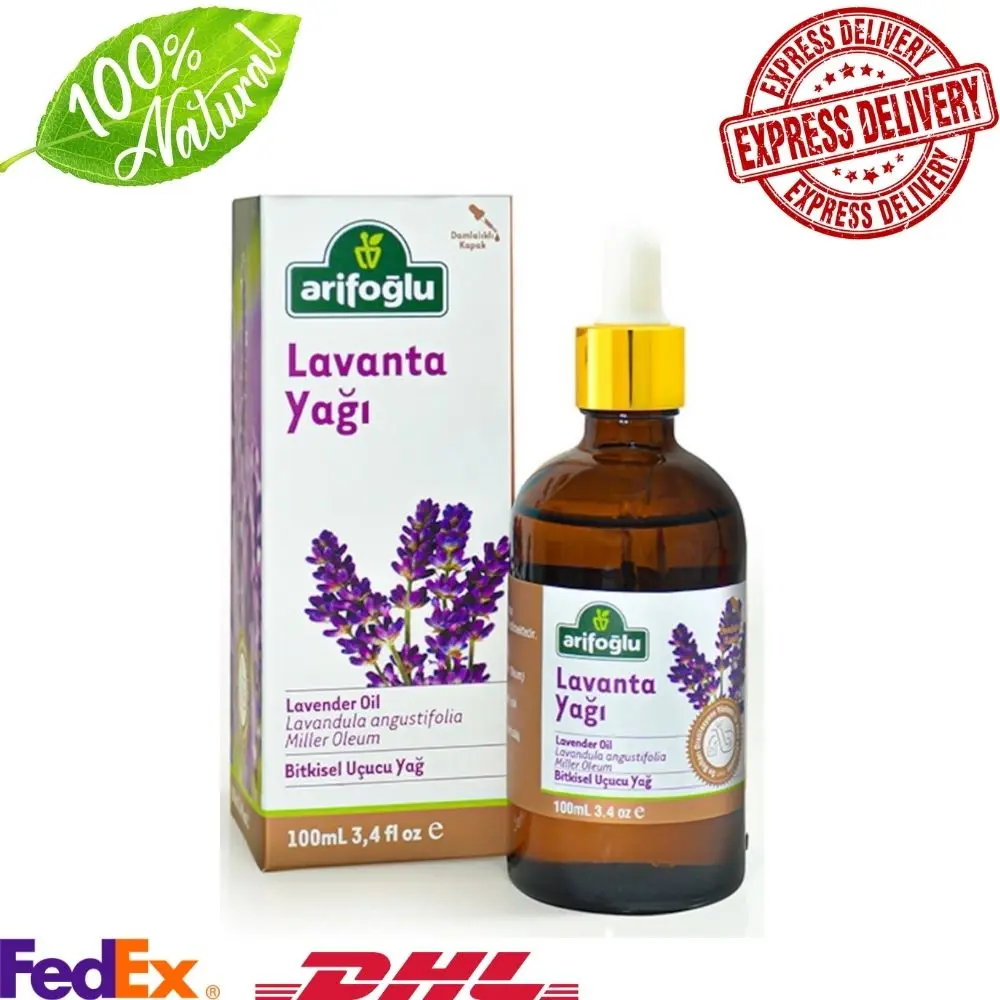 

Lavender Essential Oil Pure & Natural, 3.4fl Oz - 100ml Fast Delivery