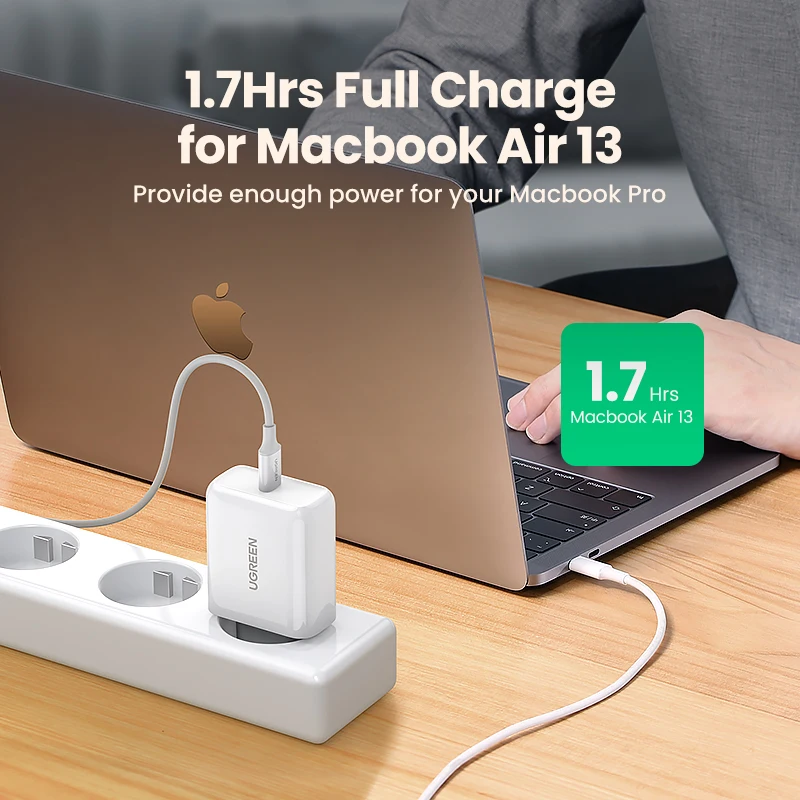 Зарядное устройство UGREEN 45 Вт USB Type-C | Мобильные телефоны и аксессуары