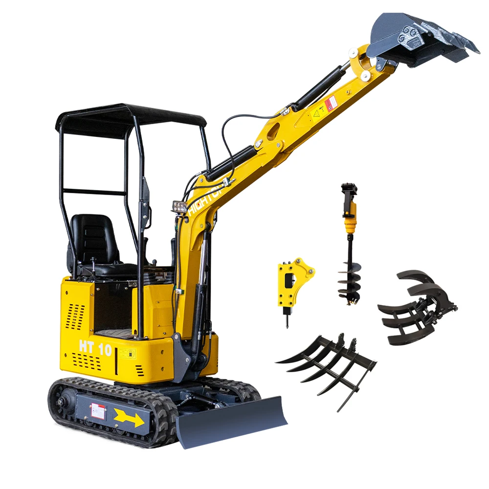 Мини-экскаватор 1ton 1000 кг Китай Оптовая Продажа гидравлический маленький Диггер