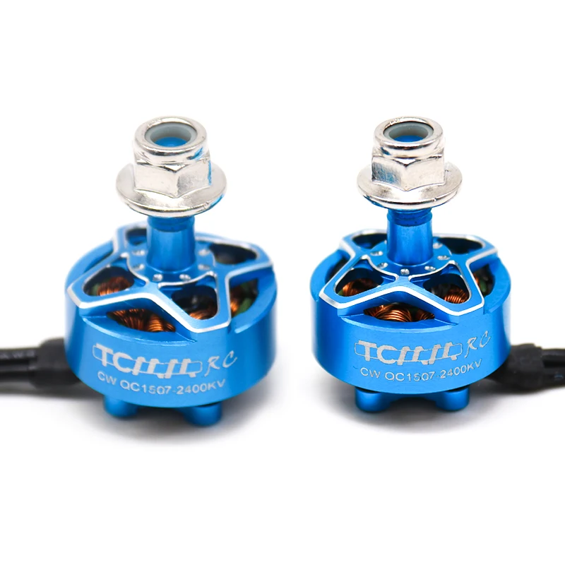 TCMMRC 1507 2400KV бесщеточный двигатель Fpv RC 3 6S для радиоуправляемого дрона FPV Racing|Детали