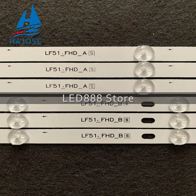 Светодиодная лента для подсветки LG Innotek 17Y 43 дюйма A-Type LC43490059A 43UJ634V 43UJ630 43UJ630-ZA 43UJ6309