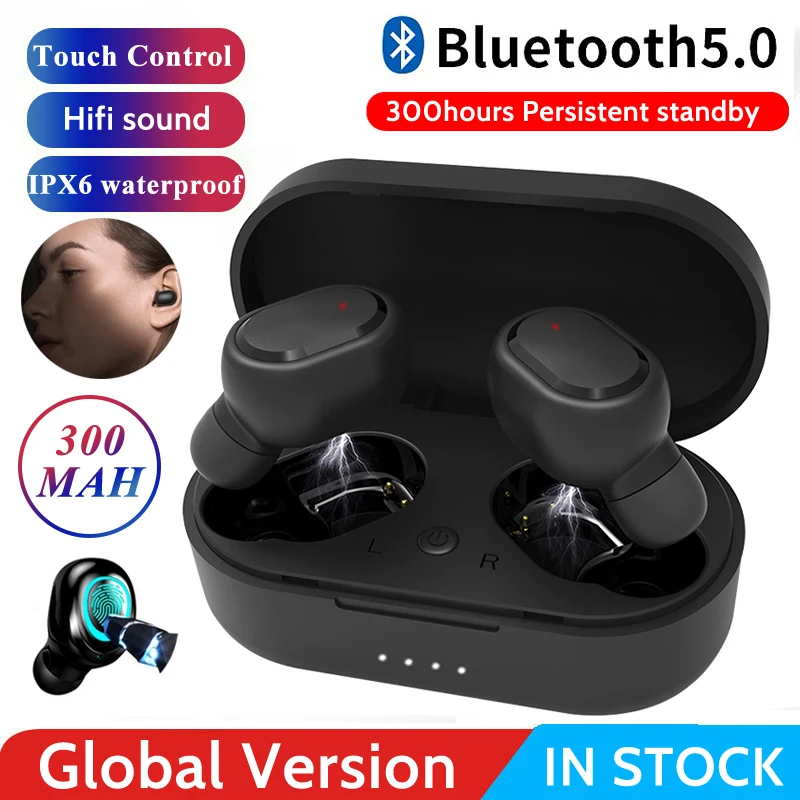 Bluetooth-наушники с сенсорным управлением 5 0 беспроводные наушники-вкладыши