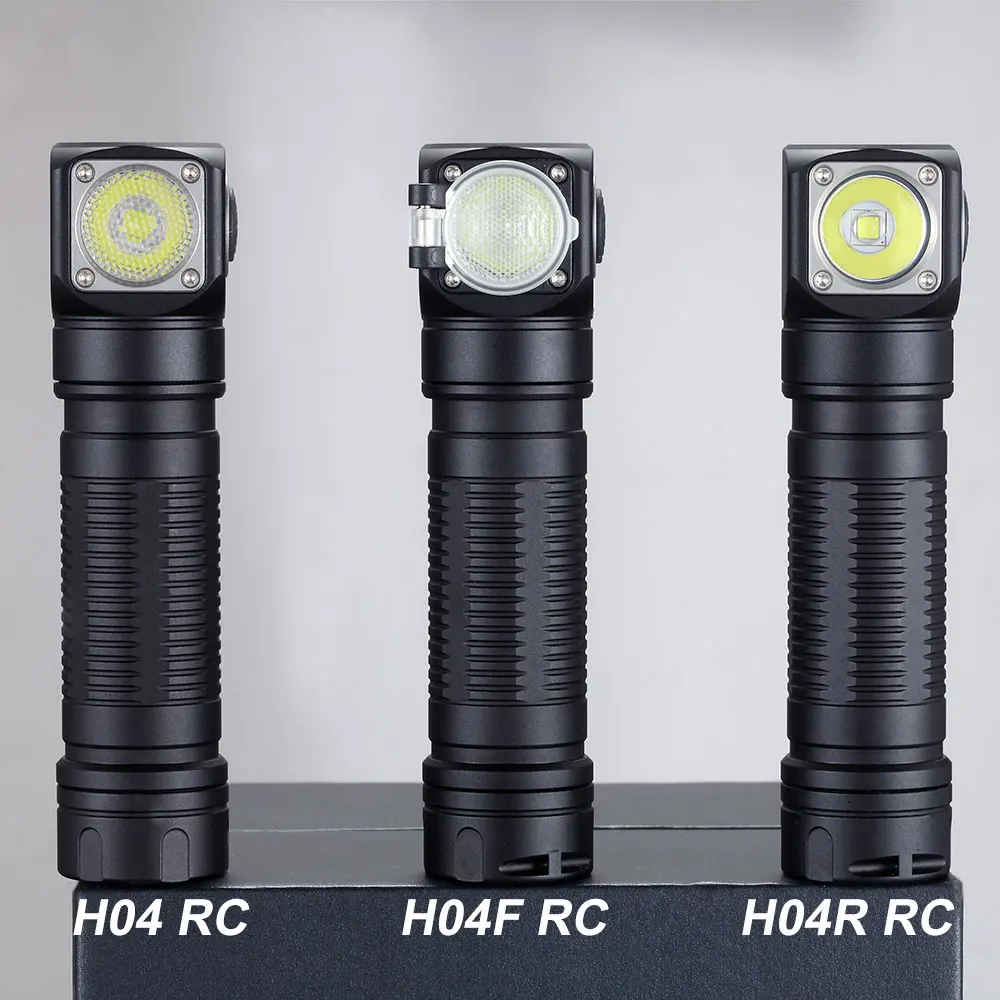 Skilhunt H04 H04R H04F RC USB Magnetic Rechargeable1200 lumens lamp Hunting Fishing Camping Headlamp +Headband