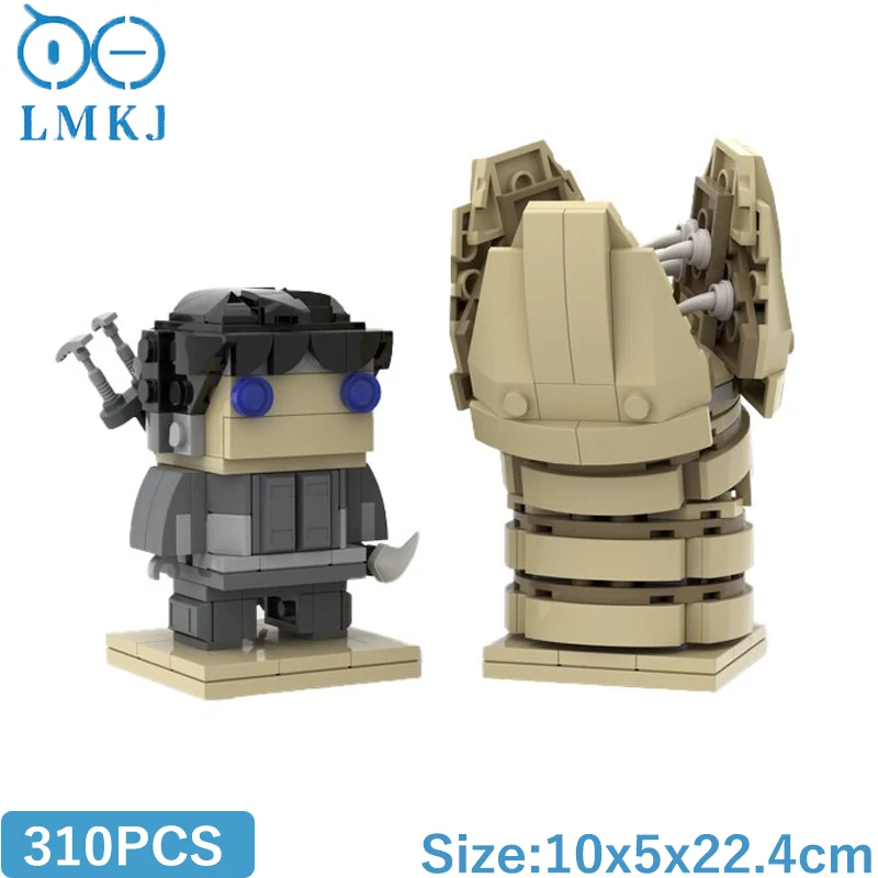 

MOC Movie Desert Scene Atreides-Sandworm Movie Characters Building Block Assembly Figure Monster Educational Toys For Children
