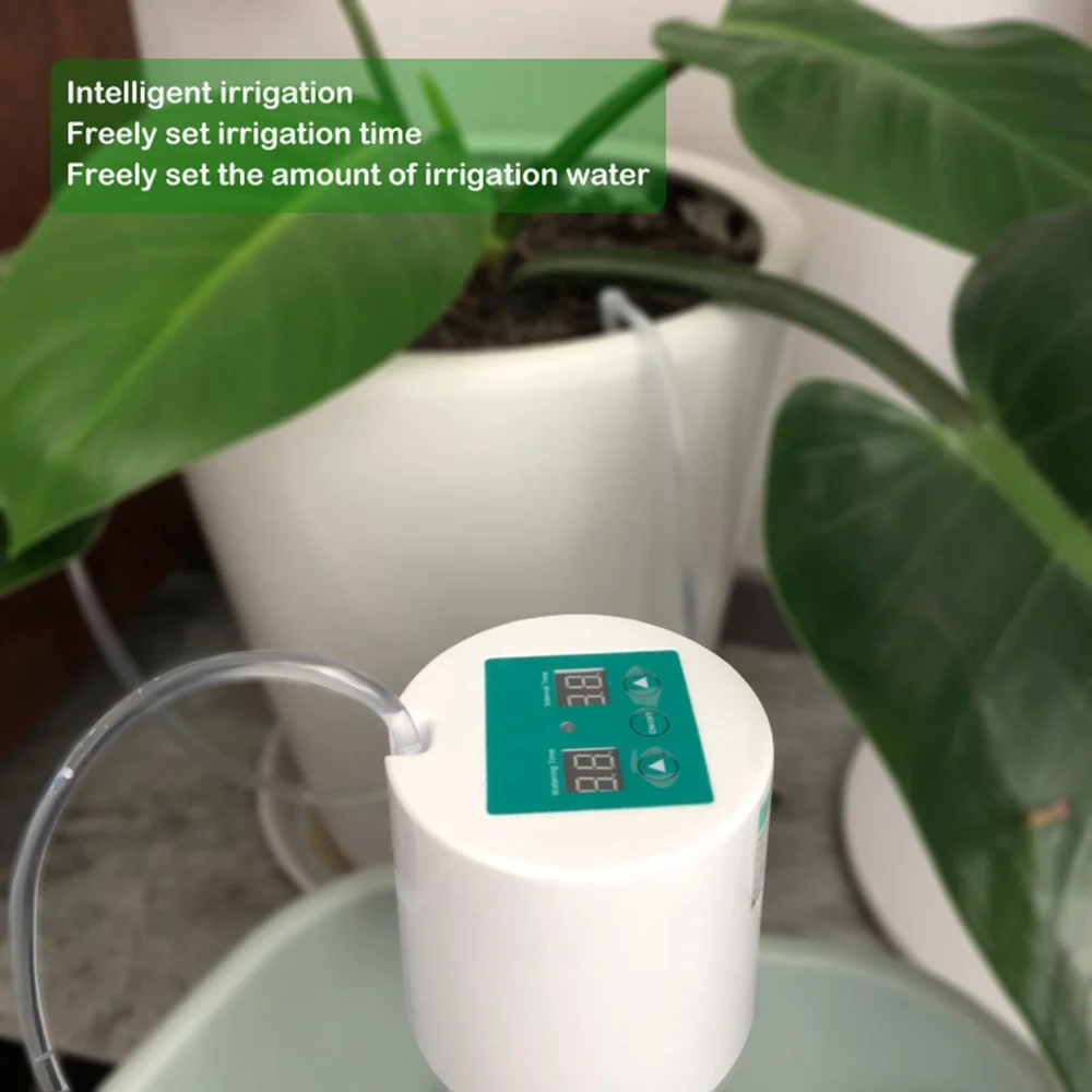 

Potted Automatic Watering Device Intelligent Garden Succulents Plant Drip Irrigation Tool Water Pump Timer System Controller
