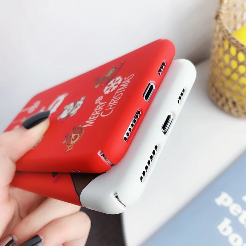 Christmas Luminous Phone Case For iPhone 11 Pro Max Back X XS XR 7 8 Plus Cover Coque Fundas |