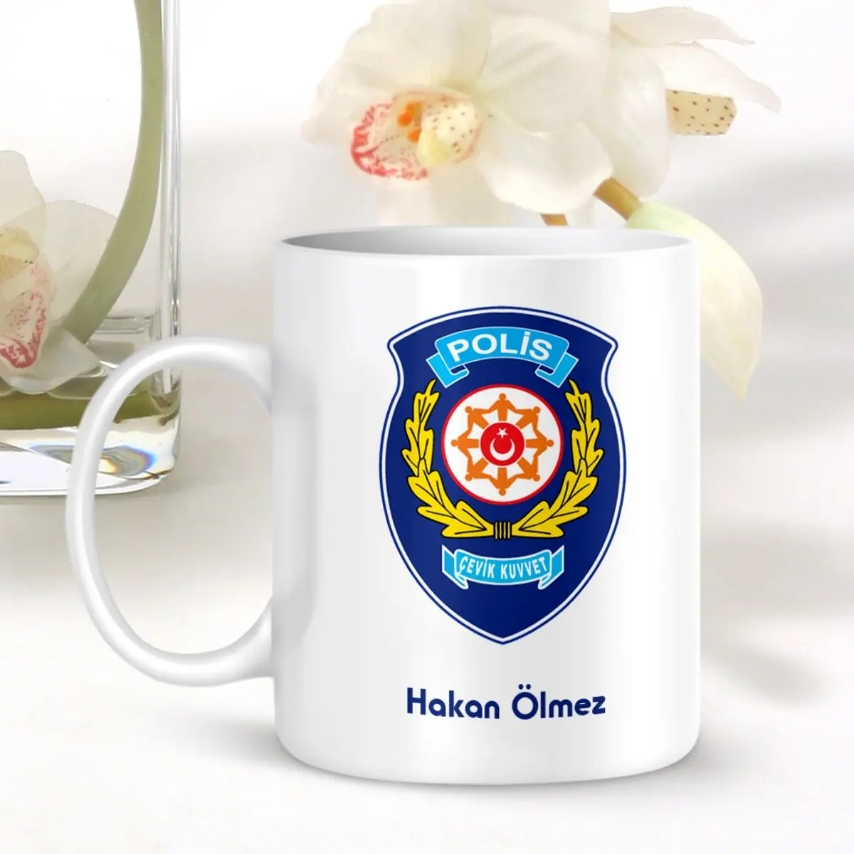 

Персонализированная профессиональная белая кружка-001