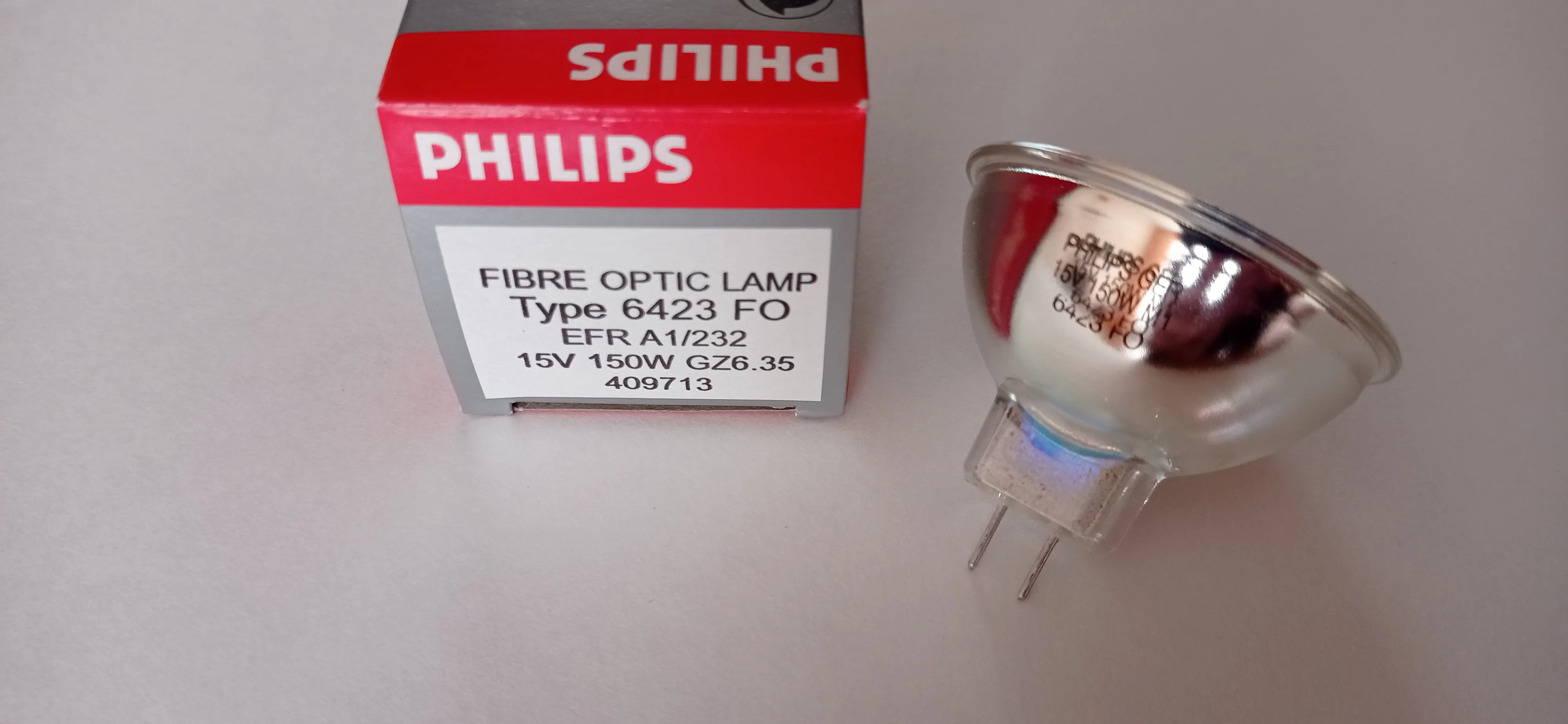PHILIPS 6423 FO EFR A1/232 15V 150W GZ6.35 (OS 64634) лампа галогенная|Галогенные лампочки| |
