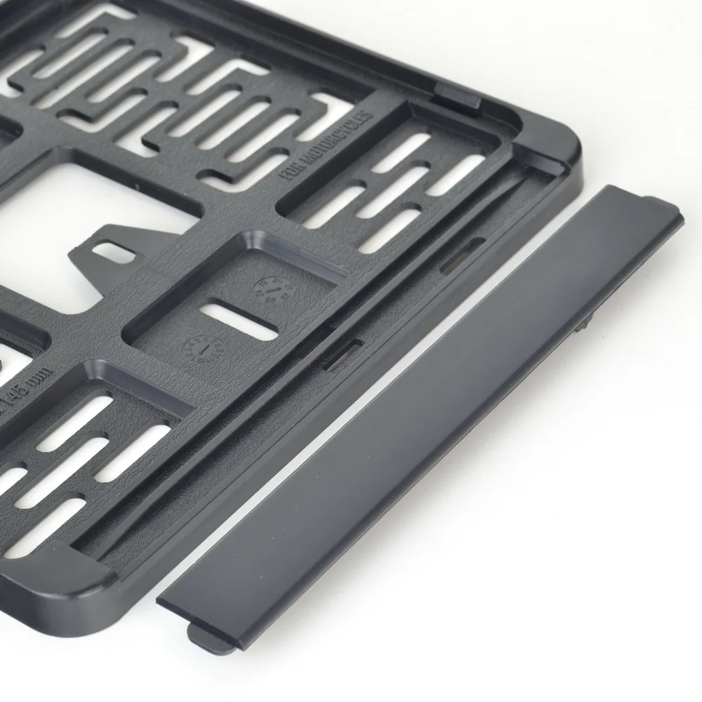 MCL МОТО РАМКА Черная для новых мото номеров 190х145 мм. Держатель номерного знака.