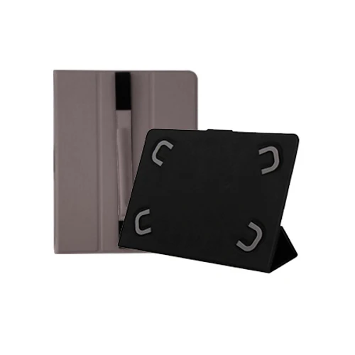 Чехол-подставка для планшета Leotec 10 1 Type Book Close Magnetico-cinta Elastica цвет серый |