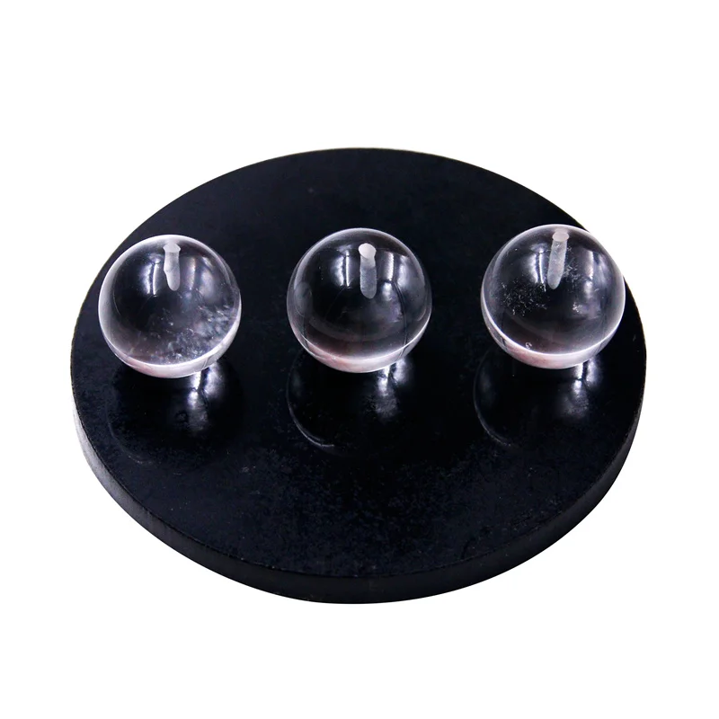 

5pcs Natural Stone Rock Crystal Clear Quartz Half Drilled Beads Round Semi Hole 6/8/10/12mm For Jewelry Making Earrings Pendant