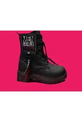 

Ботинки на шнуровке для девочек, Длинные шерстяные ботинки на плоской подошве для мальчиков