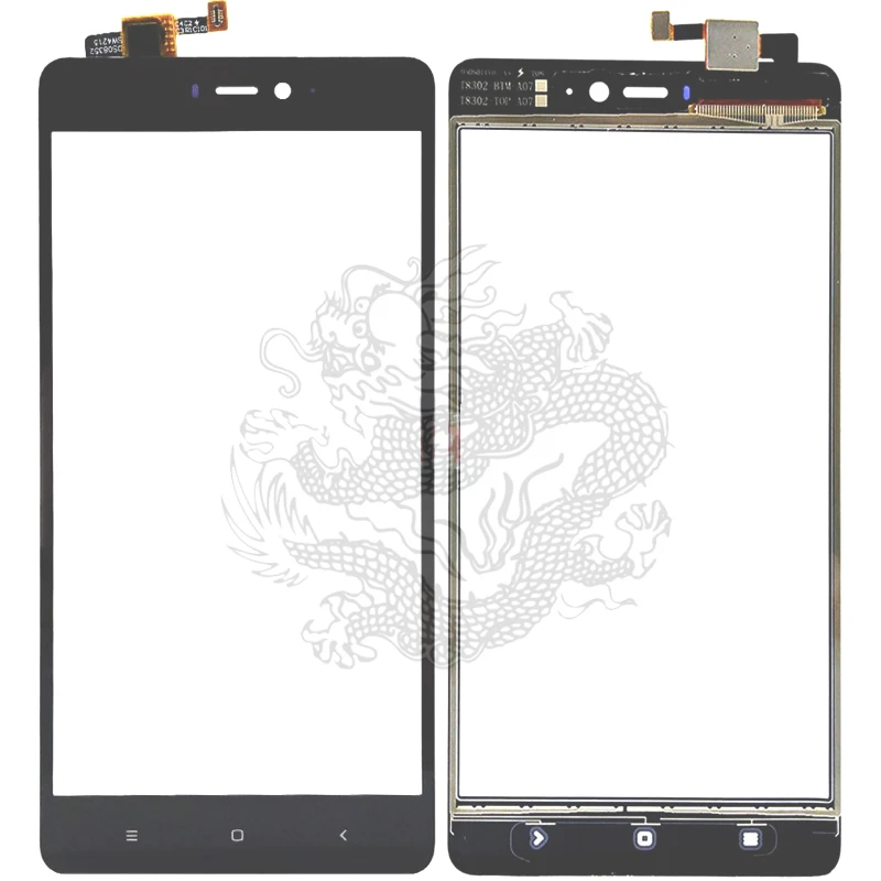 Для Xiaomi Mi 4C Сенсорная панель дигитайзер передняя стеклянная линза сенсорные