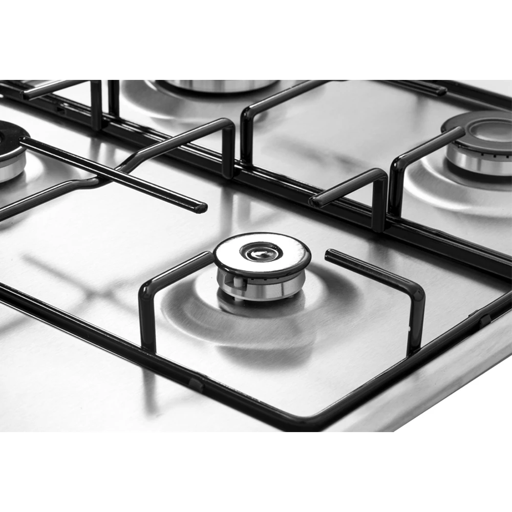 Gas hob with Simfer h60q40m401 h60q40m400 flat 60 cm metal | Бытовая техника