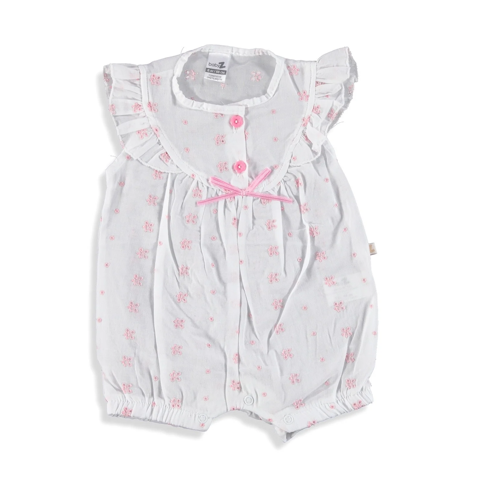 Ebebek BabyZ/короткий комбинезон для маленьких девочек с вышитыми звездами |