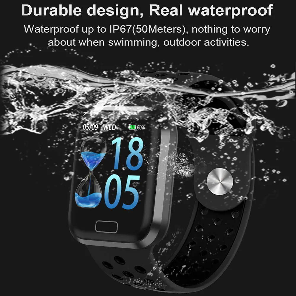 New Smart Watch Alloy Metal Shell Smartwatch Bluetooth Call Touch Screen Intelligent Fitness Tracker Waterproof | Электроника