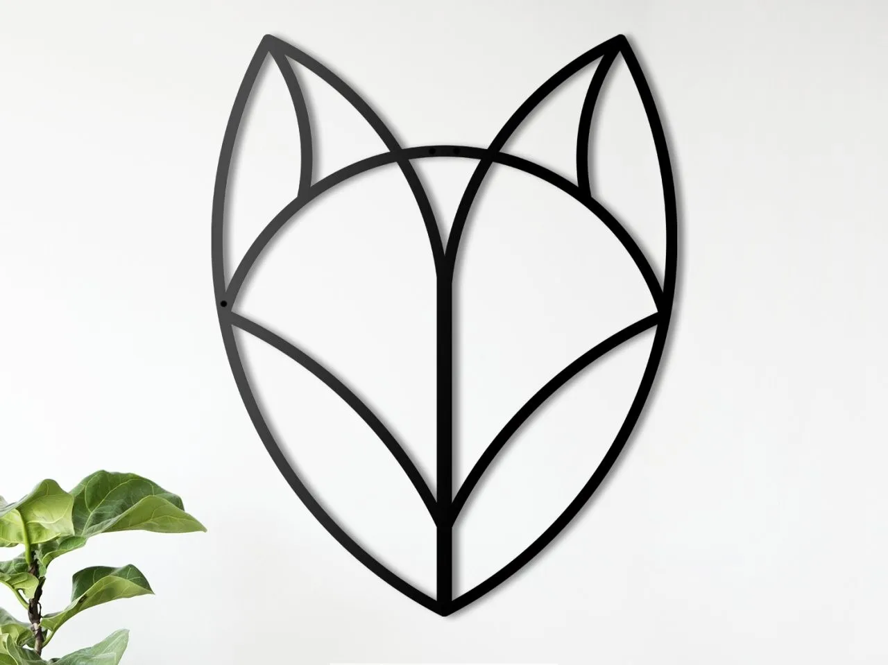 Металлический Настенный декор и искусство элегантный металлический