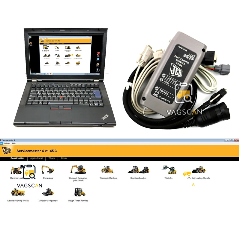 T420 ноутбук диагностический комплект для JCB электронный сервисный Инструмент Master