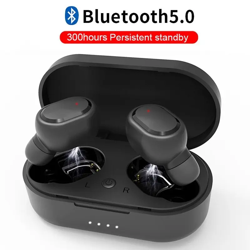 

Беспроводные Bluetooth-наушники 5,0 HIFI, водонепроницаемая гарнитура с шумоподавлением, наушники с микрофоном, громкая связь для iPhone, Android