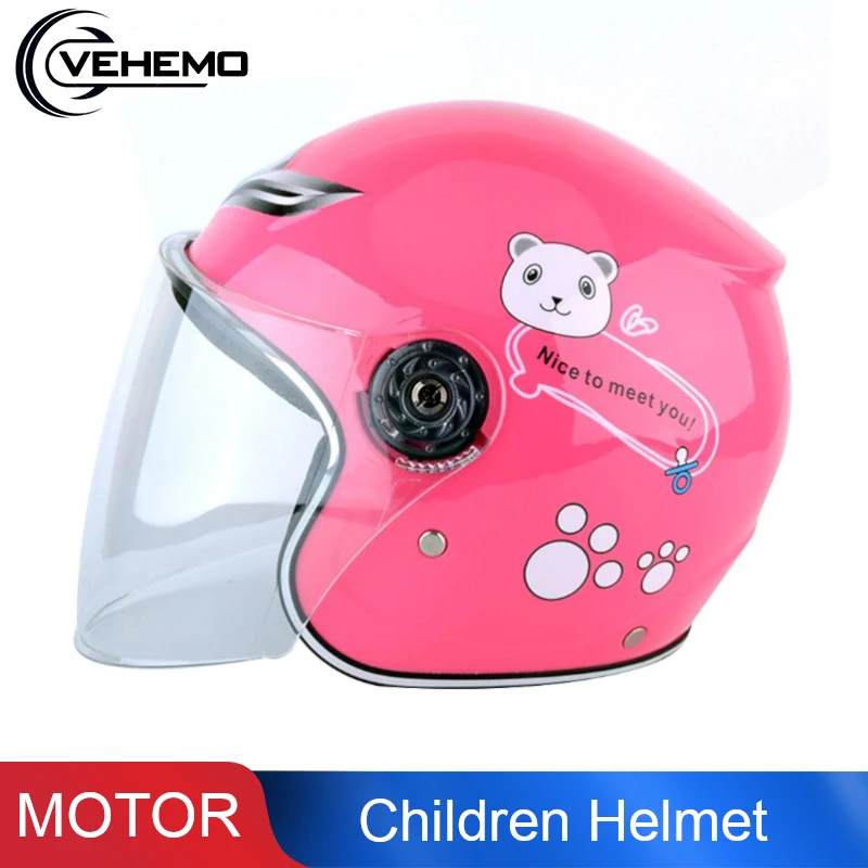 Vehemo детский мотоциклетный шлем спортивный С Откидывающейся Крышкой для езды на