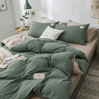2022 high quality multicolor single double bed sheet pillowcase bedding set 3 pieces 4 pieces
