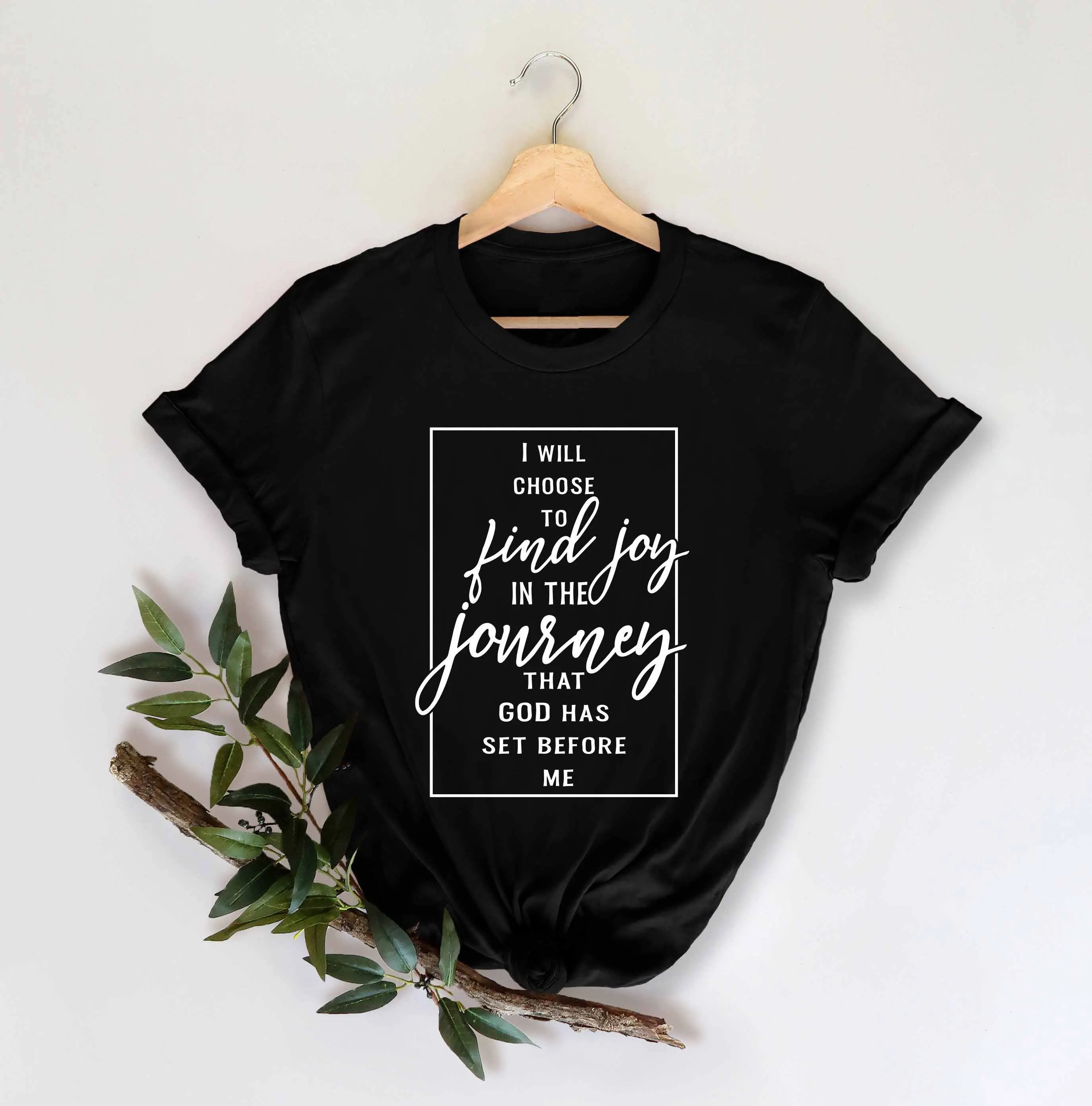 

I will choose joy Women Shirt Bible Quote Motivational christianity t shirt funny graphic women fashion unisex tees hipster tops