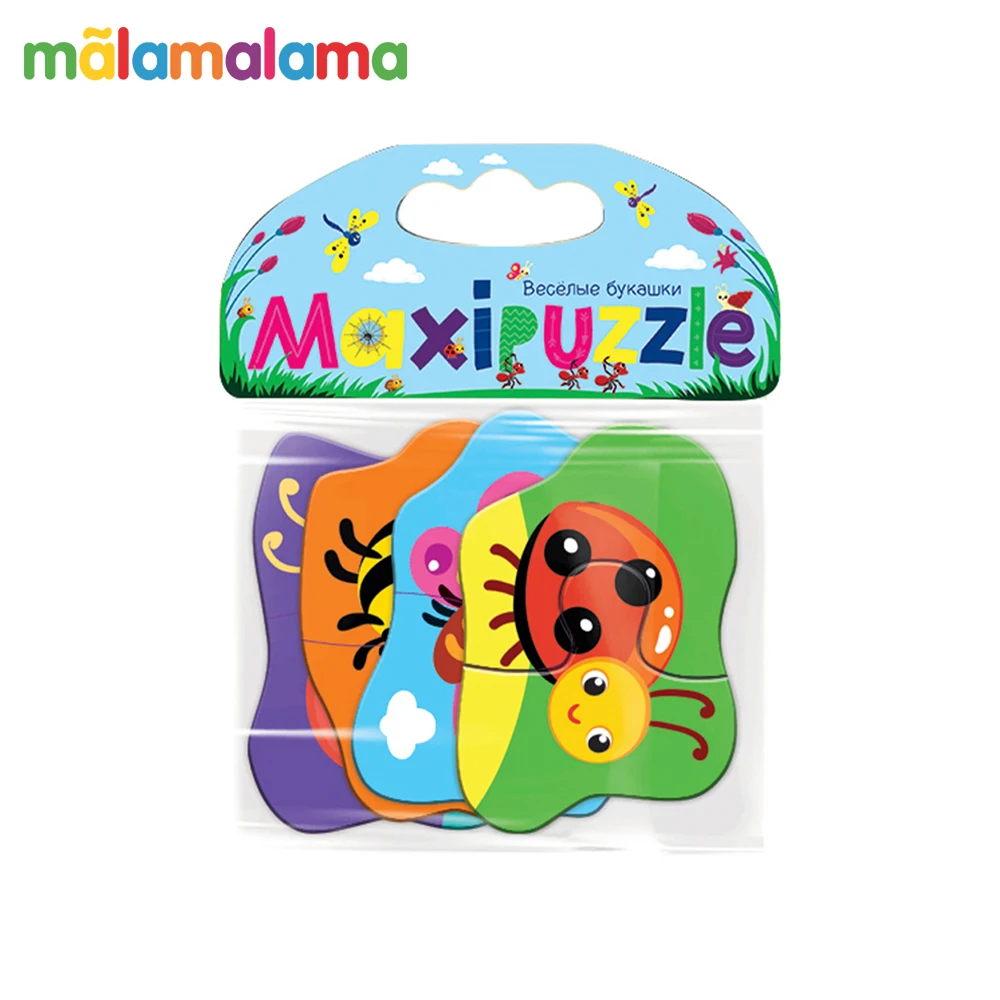 MAXI пазлы. Весёлые букашки|Пазлы| |