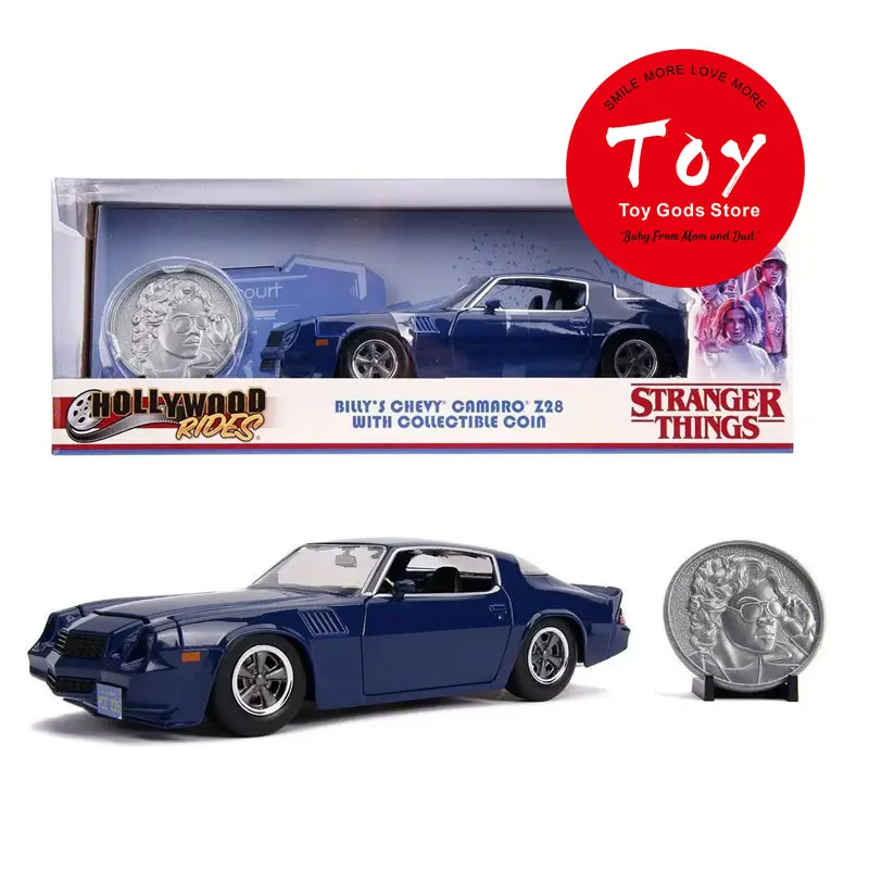 

JADA 1/24 Scale Car Model Toys Billy’s 1979 Chevy Camaro Z28 with Collectible Coin Diecast Metal Car Model Toy For Collection